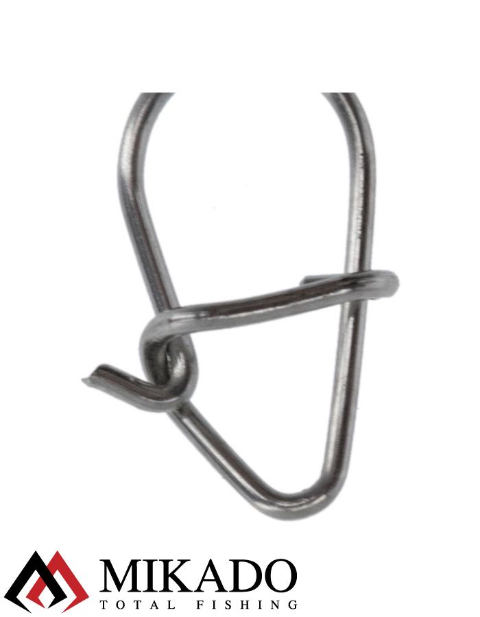 Застёжка Mikado ROUND SNAP XL тест 16 кг. (10 шт.)