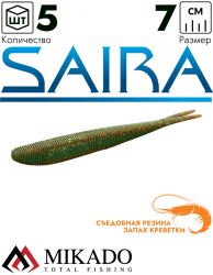 Приманка слаг Mikado SAIRA 7 см., 2.1 г., 349 (5 шт.)
