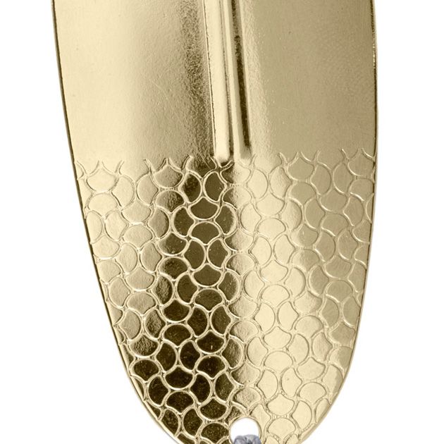 Блесна колеблющаяся Mikado SHALLOW MONSTER 51 г., 13 см., GOLD, с красной мушкой