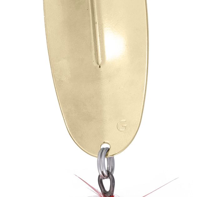 Блесна колеблющаяся Mikado SHALLOW MONSTER 51 г., 13 см., GOLD, с красной мушкой