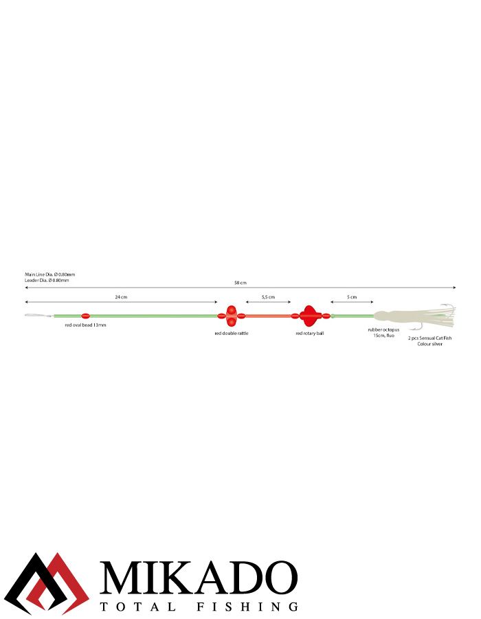 Морская оснастка Mikado Norway Quest 07