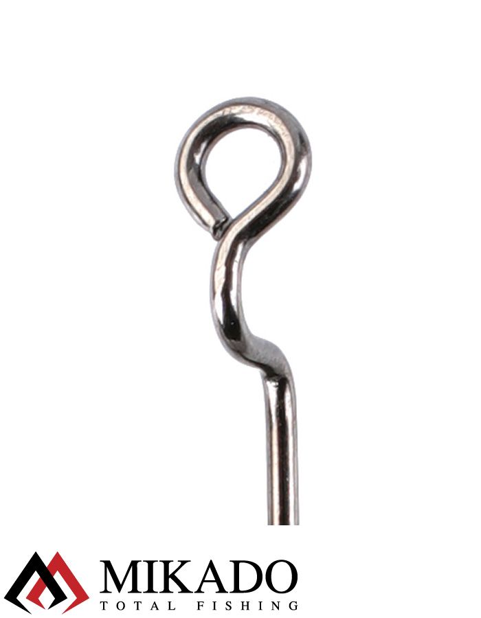 Офсетный крючок Mikado OFFSET BIG EYE № 1/0  ( 4 шт.)