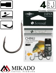 Крючки Mikado SENSUAL - CHINU № 4 BN (с лопаткой) ( 10 шт.)