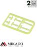 Фиксаторы для крепления бойлов Mikado S/M/L (желтые) AMC-9051-04