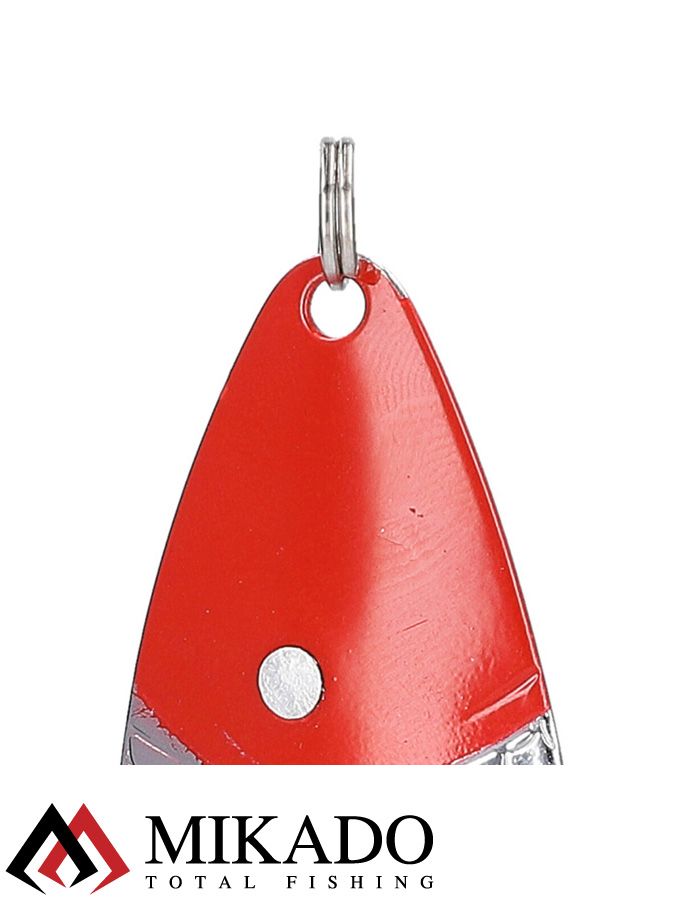 Блесна - незацепляйка колеблющаяся Mikado PIKE №1, 7 г., 7.6 см., серебро