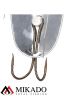 Блесна - незацепляйка колеблющаяся Mikado PIKE №1, 7 г., 7.6 см., серебро