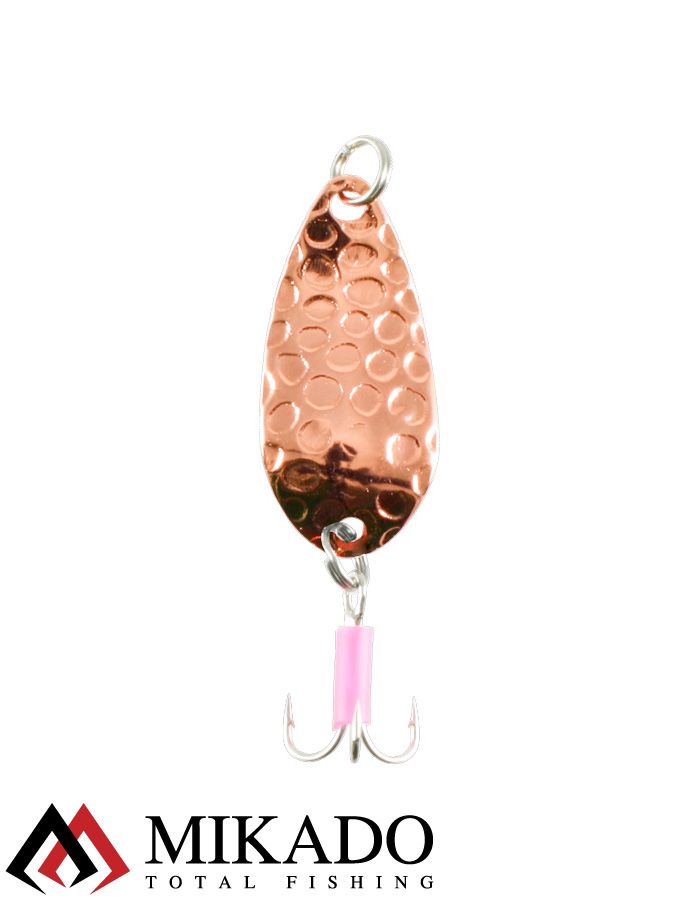 Блесна колеблющаяся Mikado BREEZE №2, 8 г., 4 см., медь