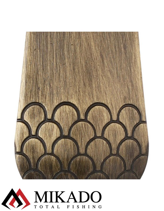 Блесна колеблющаяся Mikado TRYTHON №6, 26.5 г., 6.5 см., состаренная латунь