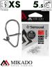 Застёжка Mikado ROUND SNAP XS тест 5,5 кг. (10 шт.)