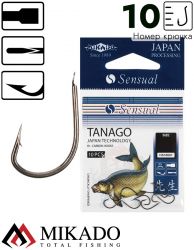 Крючки Mikado SENSUAL - TANAGO № 10 BN (с лопаткой) ( 10 шт.)