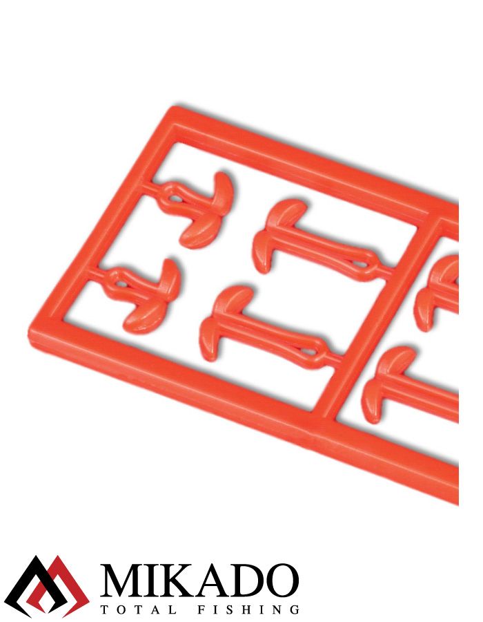 Фиксаторы для крепления бойлов Mikado S/M/L (красные) AMC-9051-05