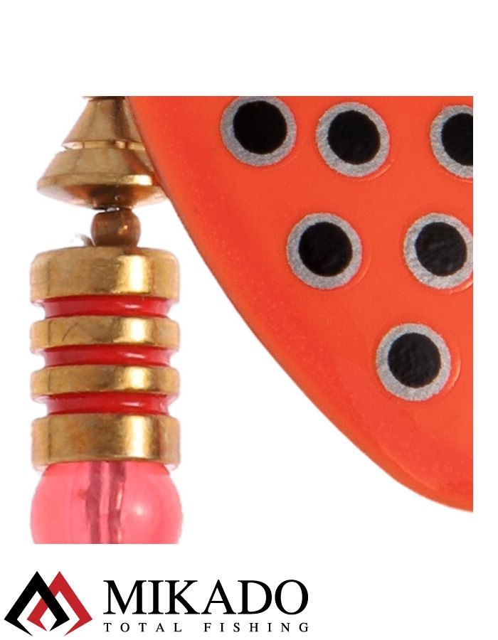 Блесна вращающаяся Mikado BLASTER №5, 11.4 г., серебро 26, длина лепестка 47 мм.