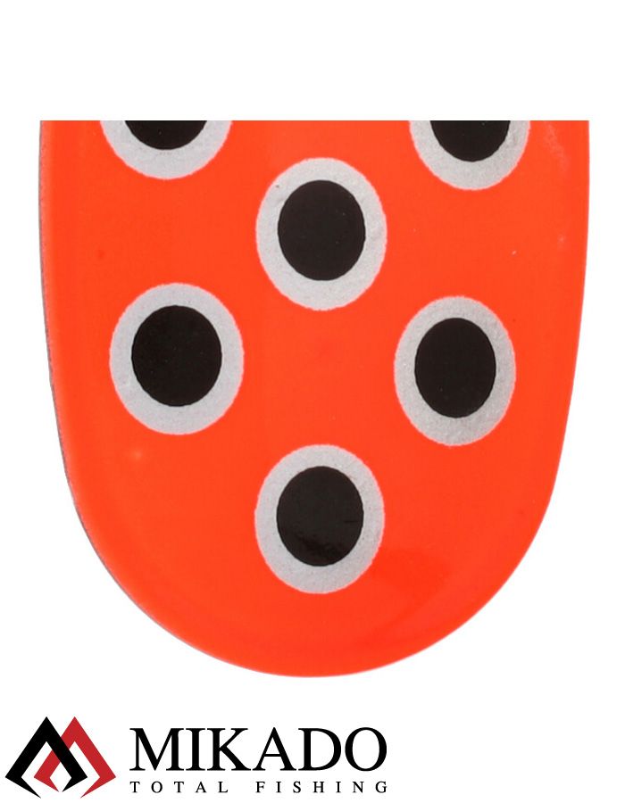 Блесна вращающаяся Mikado BLASTER №5, 11.4 г., серебро 26, длина лепестка 47 мм.