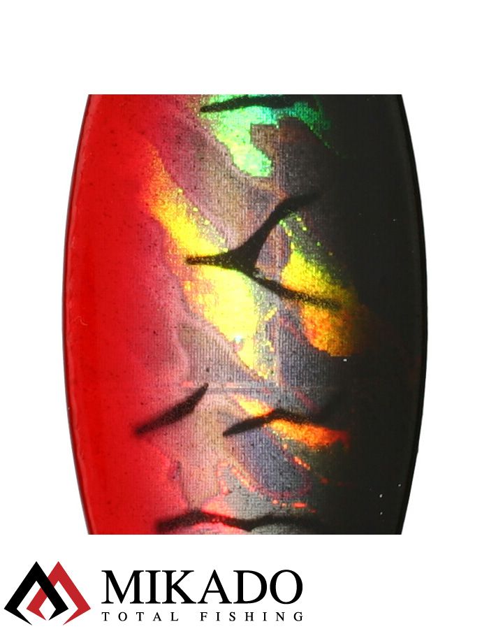 Блесна вращающаяся Mikado STREAM №2, 7 г., серебро 52 HOLO, длина лепестка 42 мм.