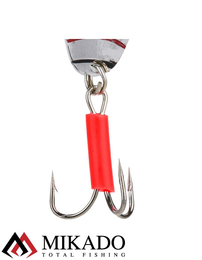 Блесна колеблющаяся Mikado MOONSHINE №1, 20 г., 7.5 см., серебро, RB