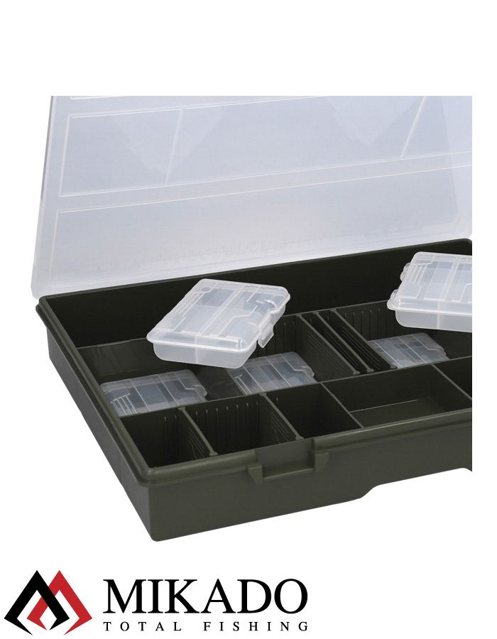 Коробка рыболова Mikado UACH-H524 ( 36.5 см x 23 см x 5 см.)