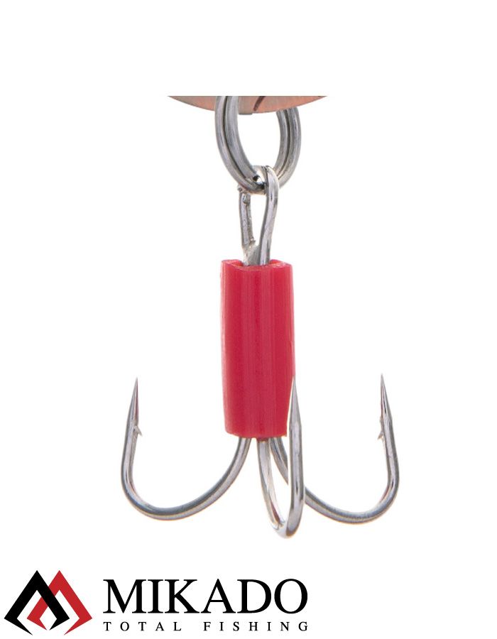 Блесна колеблющаяся Mikado TRYTHON №6, 26.5 г., 6.5 см., состаренная медь