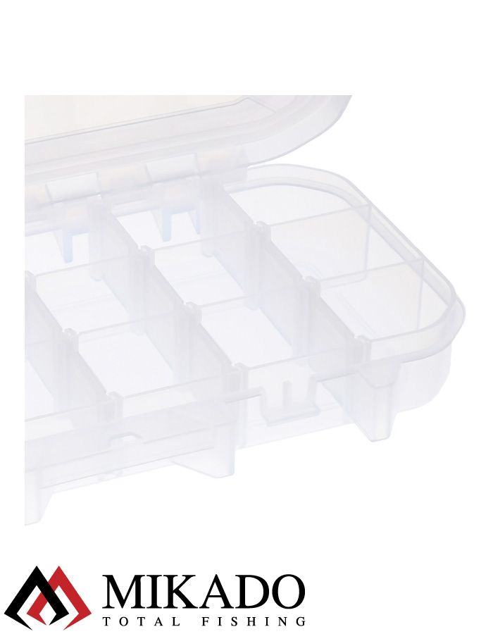 Коробка рыболова Mikado UAC-H1803 односторонняя (25,4 x 12,8 x 3,3 см)