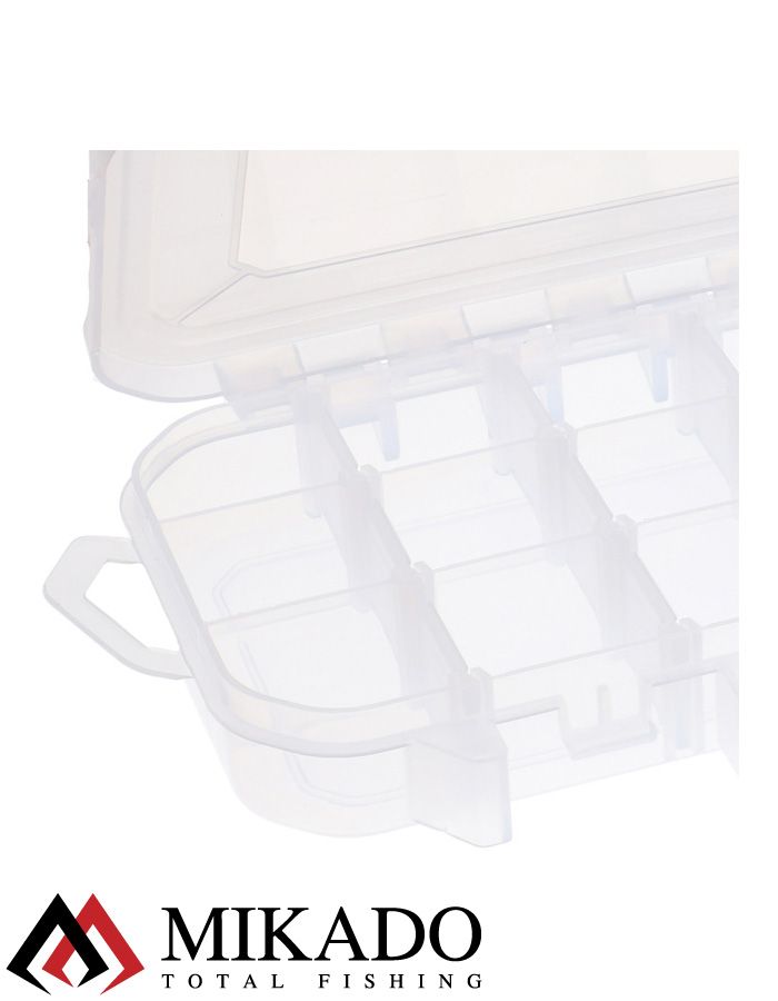 Коробка рыболова Mikado UAC-H1803 односторонняя (25,4 x 12,8 x 3,3 см)