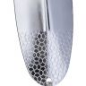 Блесна колеблющаяся Mikado SHALLOW MONSTER 51 г., 13 см., SILVER, с красной мушкой