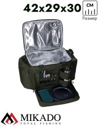 Туристический набор Mikado ENCLAVE THERMO SET - BAG (42x29x30см.) на 2 персоны