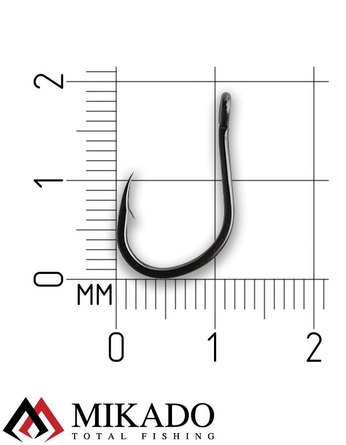Крючки Mikado SENSUAL - ISEAMA W/RING № 2 BN (с ушком) ( 10 шт.)