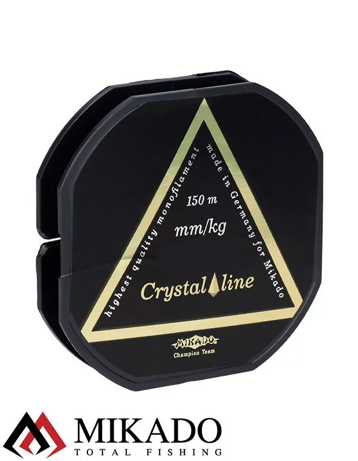 Леска мононить Mikado CRYSTAL LINE 0,26 (150 м) - 8.80 кг.
