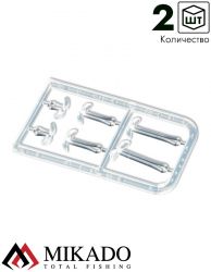 Фиксаторы для крепления бойлов Mikado S/M/L (прозрачные) AMC-9051-01