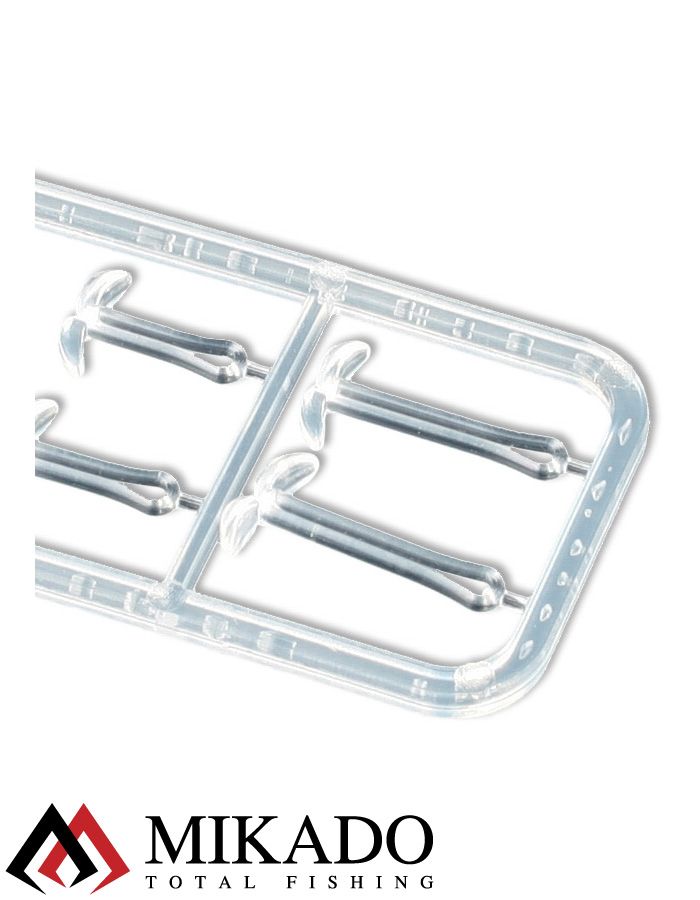 Фиксаторы для крепления бойлов Mikado S/M/L (прозрачные) AMC-9051-01