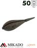 Грузило карповое сменное Mikado. отцентрованное (тёмно-зелёный) 25G  50 г.