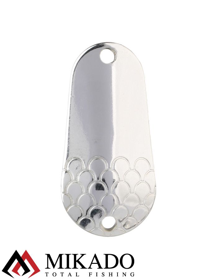 Блесна колеблющаяся Mikado TRYTHON №6, 26.5 г., 6.5 см., состаренное серебро