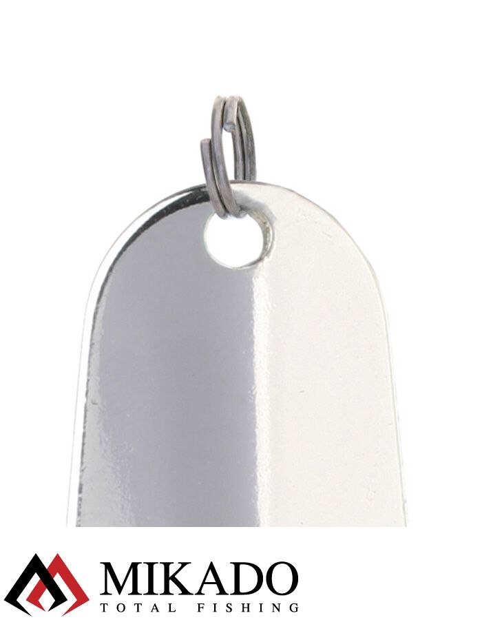 Блесна колеблющаяся Mikado TRYTHON №6, 26.5 г., 6.5 см., состаренное серебро