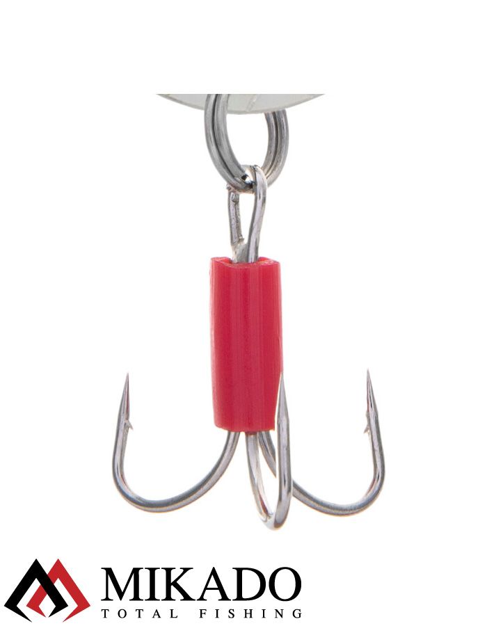 Блесна колеблющаяся Mikado TRYTHON №6, 26.5 г., 6.5 см., состаренное серебро