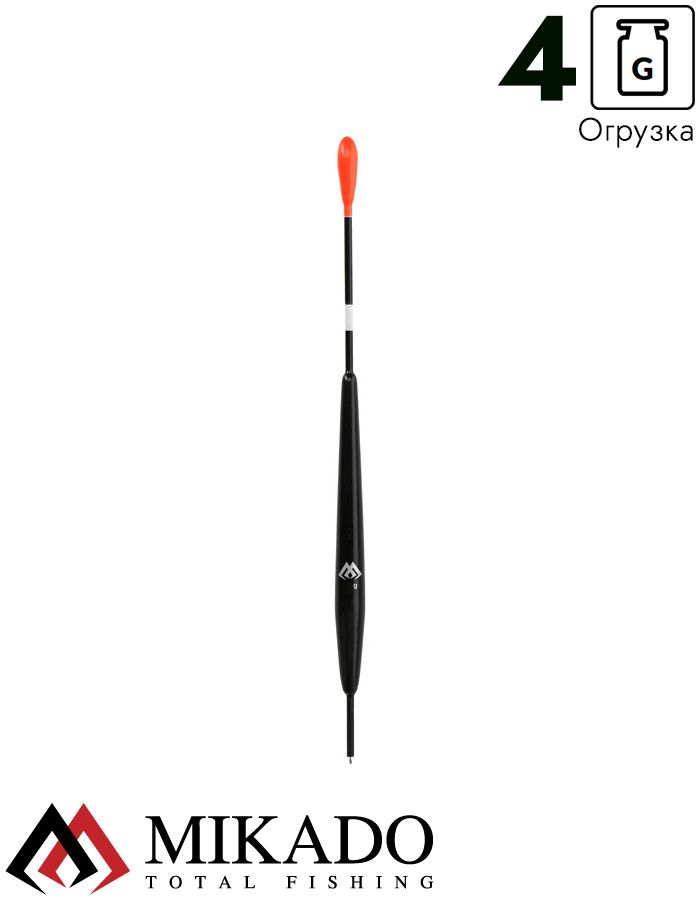 Поплавок скользящий Mikado - EX SMP-040-040, 4,0 г.