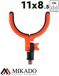 Наконечник подставки под удилище Mikado AMP02-5013 тип U, регулируемая, оранжевый