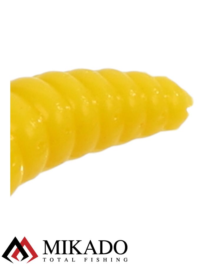 Личинка пчелы силиконовая Mikado TROUT CAMPIONE GARLIC (чеснок) 2.0 см., 0.37 г., 010 (15 шт.)