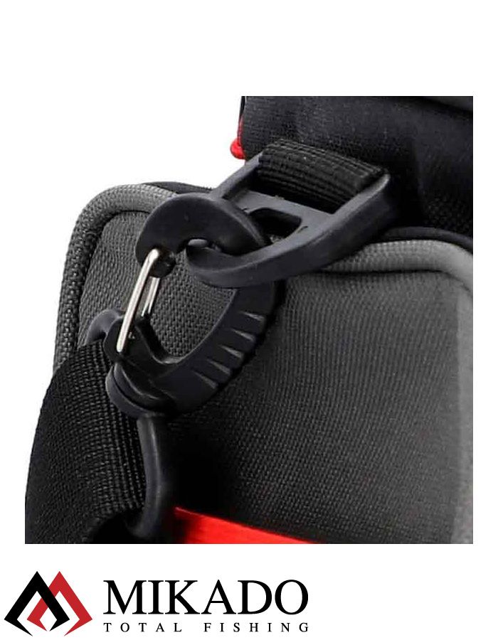 Сумка рыболовная Mikado HARD BOTTOM BAG с жестким дном и съемным отделением (35,5 x 22 x 26 cм)