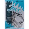 Офсетный крючок Mikado JAWS OFFSET №2/0 (3 шт.)