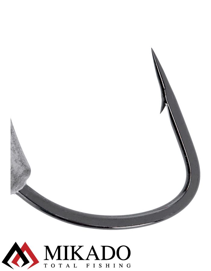 Офсетный крючок Mikado JAWS OFFSET №2/0 (3 шт.)