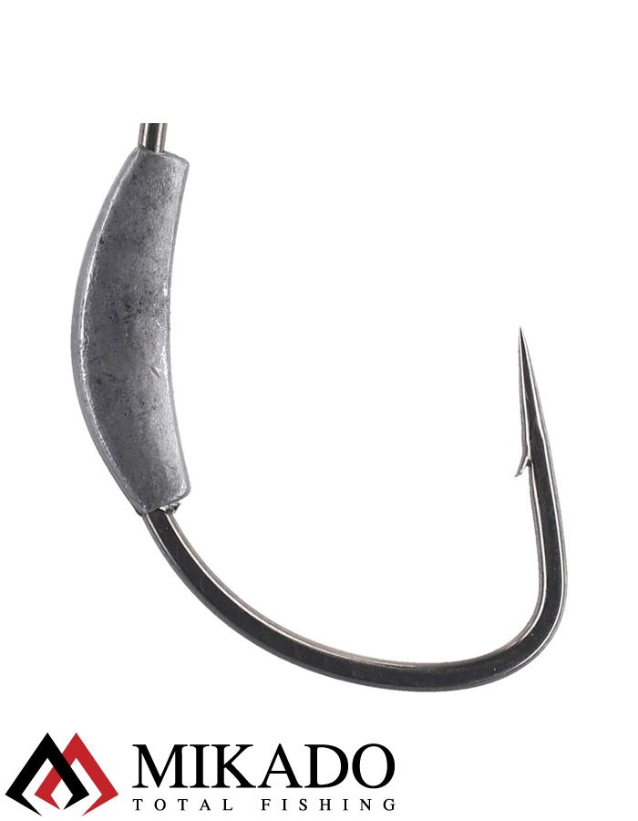 Офсетный крючок Mikado JAWS OFFSET №2/0 (3 шт.)