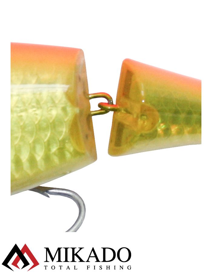 Воблер Mikado JOINTED PADDLE FISH 13 см. / 08 - плавающий