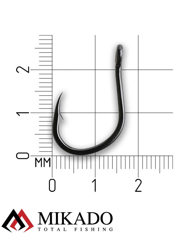 Крючки Mikado SENSUAL - ISEAMA W/RING № 3/0 BN (с ушком) ( 10 шт.)