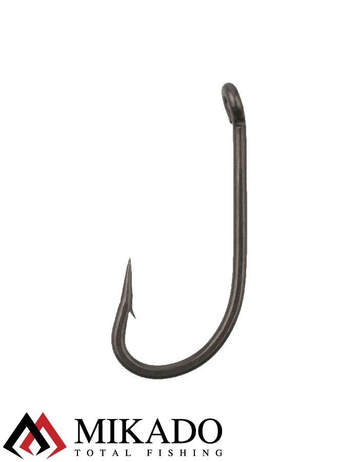 Крючки карповые Mikado TERRITORY LONG SHANK  № 2 с тефлоновым покрытием