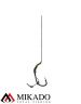 Крючки с поводками Mikado Carp Fine Line P07 "COMBI RIG" № 1 / 25 lbs / 23 см.  ( 2 шт.)
