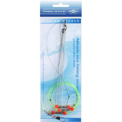 Морская оснастка Mikado STEEL BOOM RIG, крючок № 6