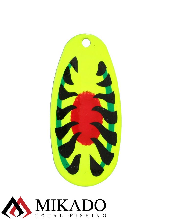 Блесна вращающаяся Mikado BLASTER №5, 11.4 г., серебро 28, длина лепестка 47 мм.