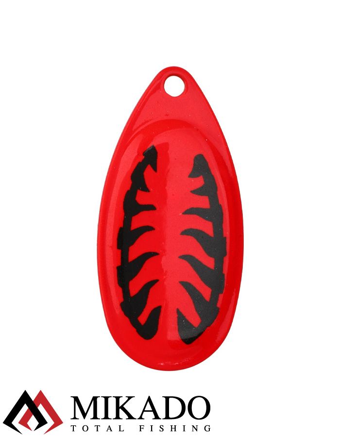 Блесна вращающаяся Mikado FOCUS №2, 4 г., серебро 27, длина лепестка 28 мм.