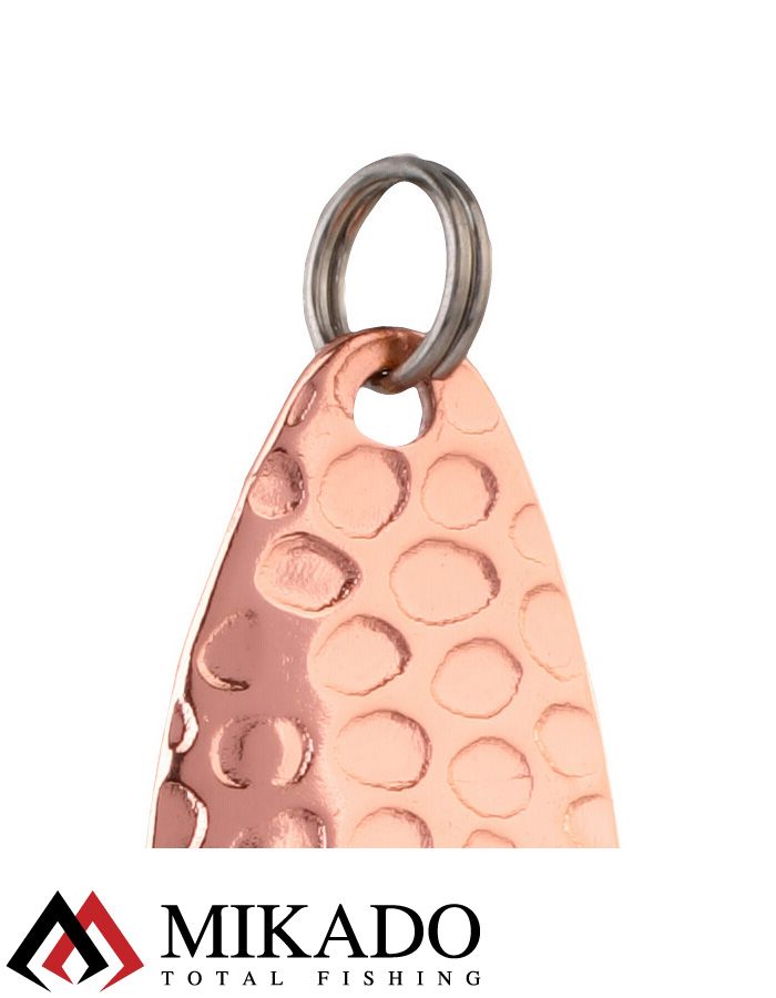 Блесна колеблющаяся Mikado BREEZE №3, 10 г., 4.6 см., медь