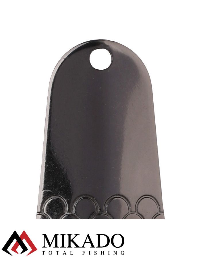 Блесна колеблющаяся Mikado TRYTHON №6, 26.5 г., 6.5 см., чернёная