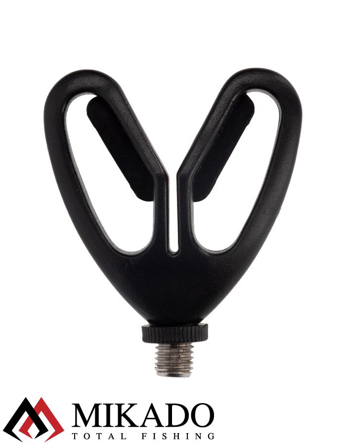 Наконечник подставки под удилище Mikado AMP02-5016 чёрный